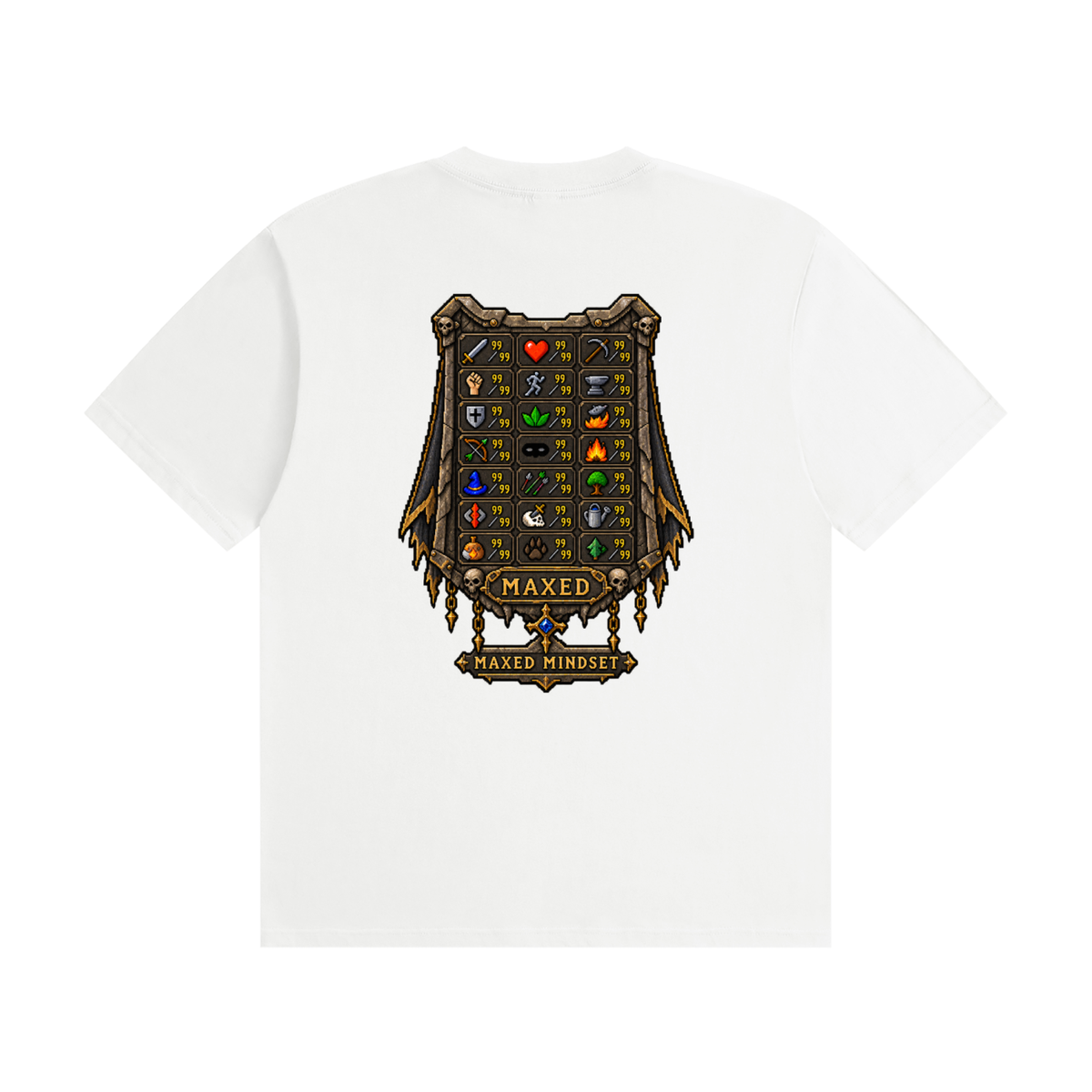 Maxed Mindset - Core RuneScape Shirt