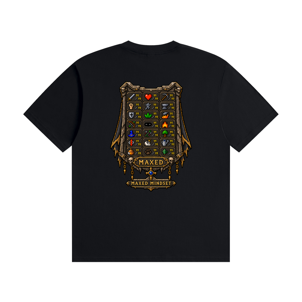 Maxed Mindset - Core RuneScape Shirt
